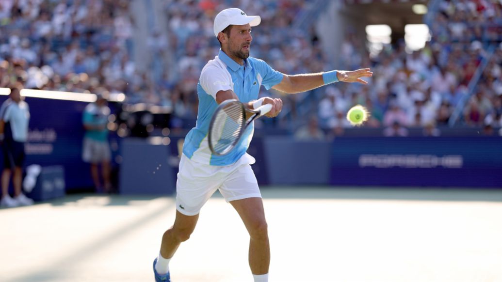 Coco Gauff and Novak Djokovic win the Porsche supported Western